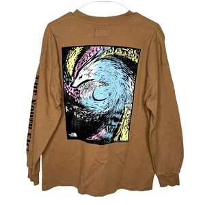 The North Face Purple Label‎ Long Sleeve Shirt Size Small Graphic Sweatshirt